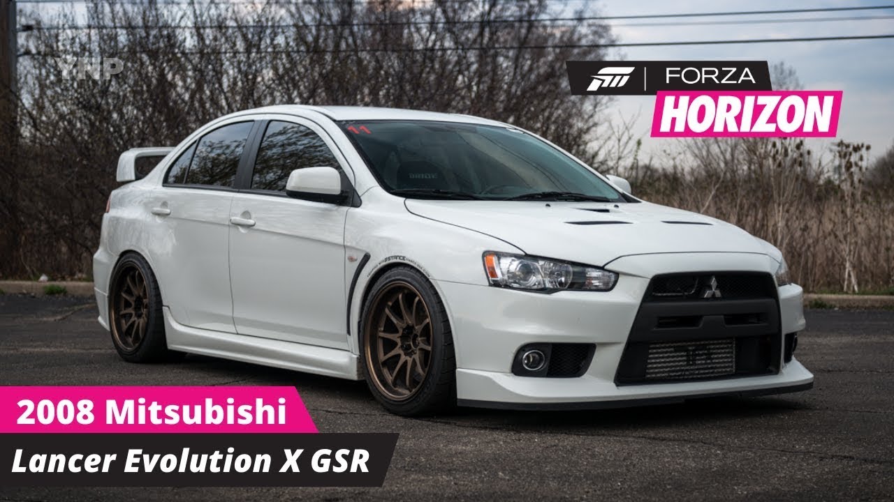 FORZA HORIZON 5 EP.2 MITSUBISHI LANCER EVOLUTION X GSR 2008 Primeira vez no Volante Logitech G920