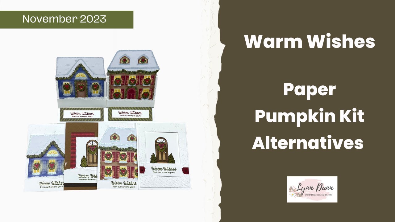 November 2023 Paper Pumpkin Alternatives