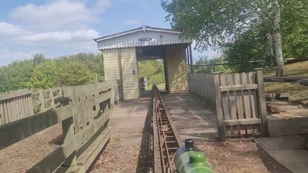 GNR Atlantic 3½ Inch gauge Ryton Pools Railway Coventry