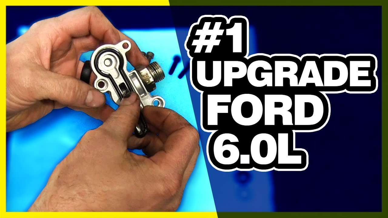 BEST MOD 4 Ford 6.0 Powerstroke | Blue Spring Kit Upgrade Install: Fuel Pressure Regulator