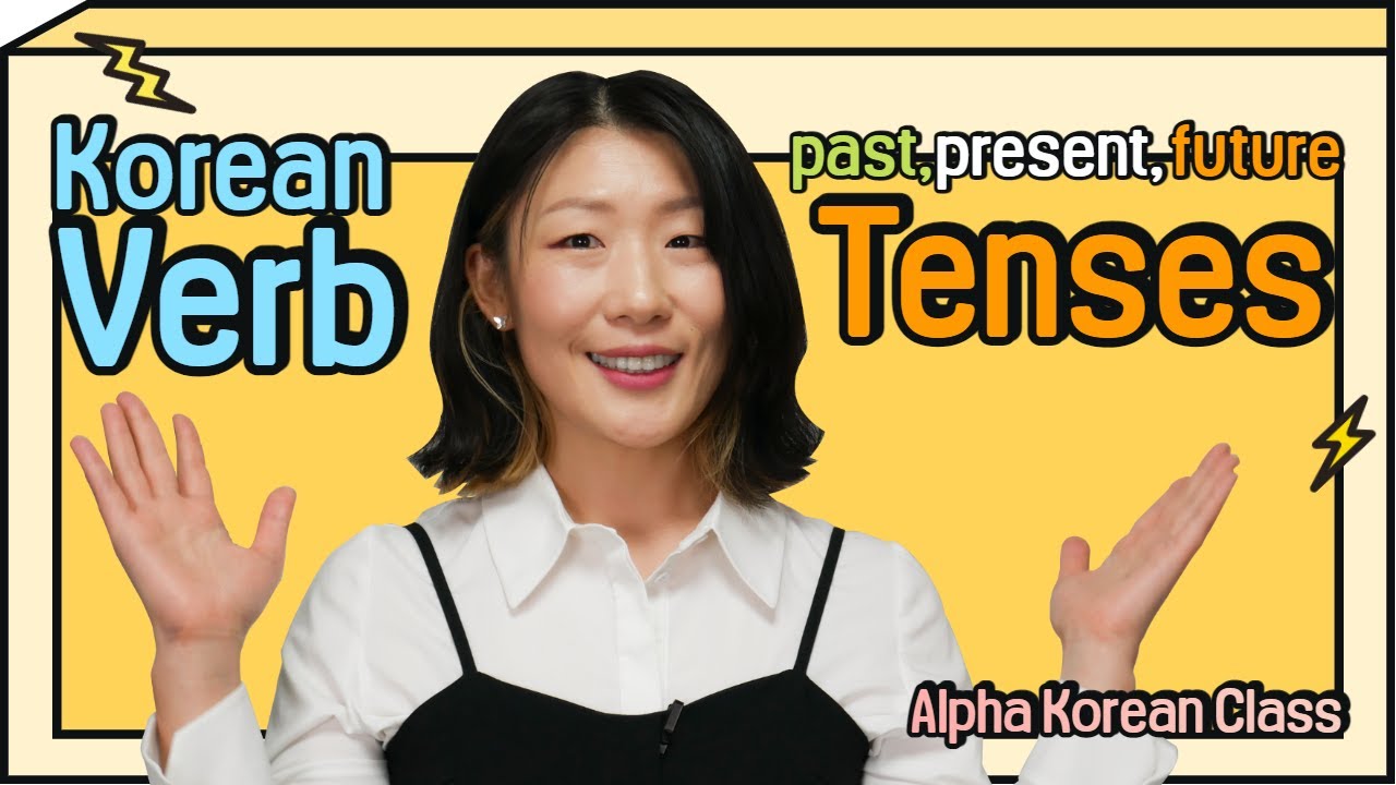 How To Conjugate Korean Verbs into Past, Present, Future Tense
