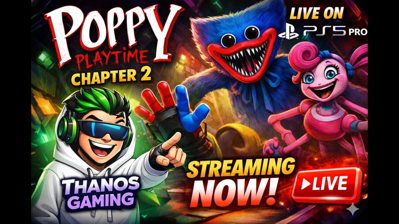 I’M NOT READY FOR THIS… 😨 | Poppy Playtime Chapter 2 LIVE | PS5 Pro DAY 2