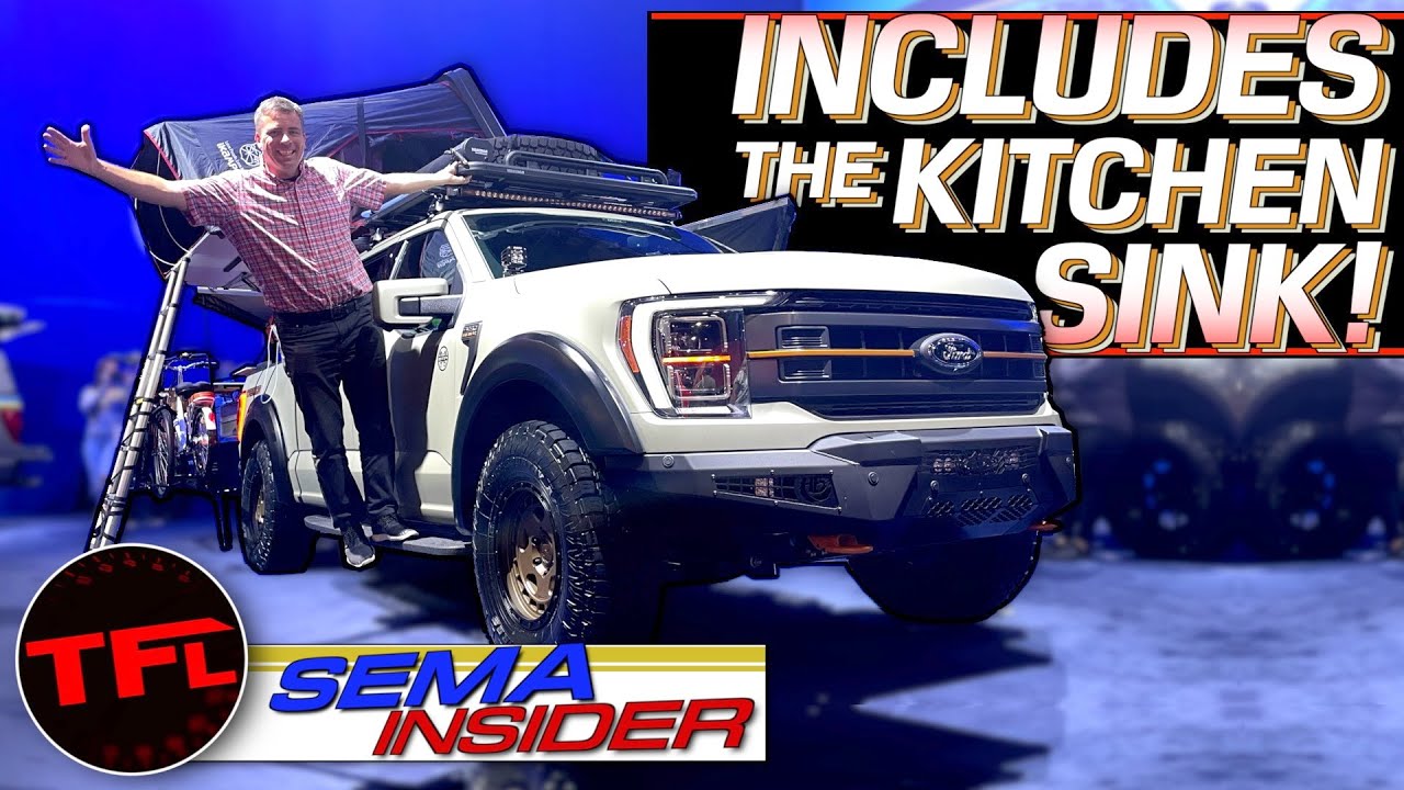 These Ford F-150 Overland Builds Bring Everything To The Party — Even The Kitchen Sink!