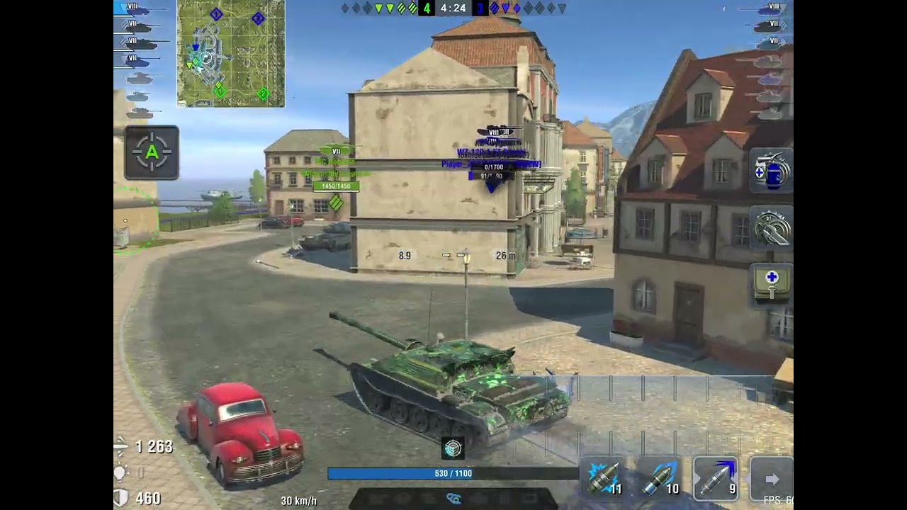 Would of Tanks: Blitz (WOT: B) #62. WZ-120-1_FT (New to me)