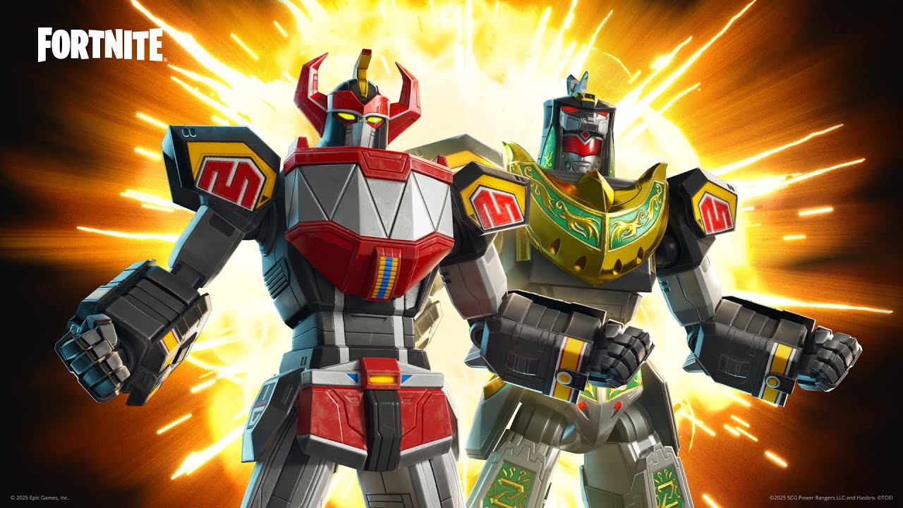 Megazord is here in Fortnite (few matches in blitz)