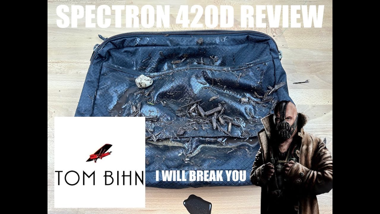 Tom Bihn's Black Halcyon Replacement? Reviewing Spectron 420D [warning: bag abuse!]