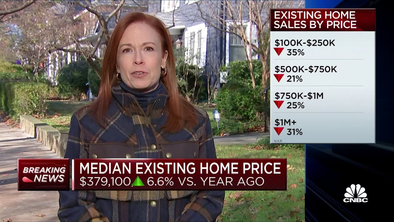 Existing home sales drop 5.9 percent in October, 28.4 percent year-over-year decline
