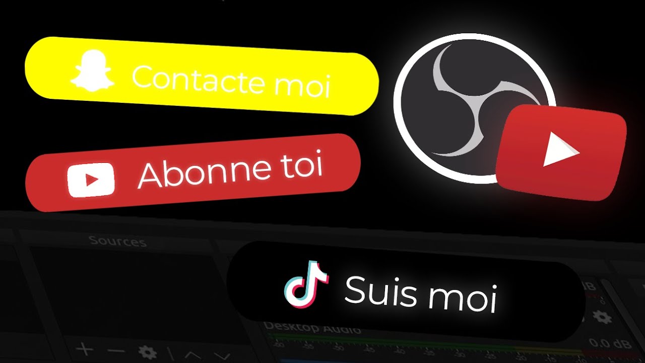► Comment afficher ses réseaux sociaux en Stream/Live avec OBS ?