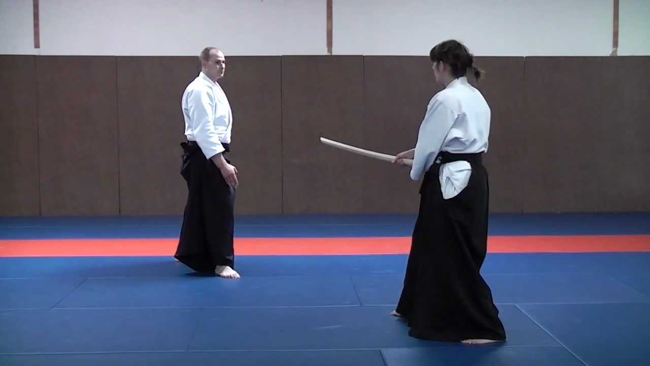 Travail des armes : Tachi dori shomen uchi 2/2