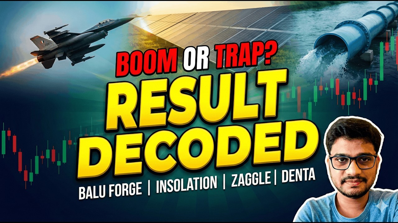 Balu Forge, Insolation, Zaggle & Denta Water &ndash; Boom or Trap? | Result Decoded