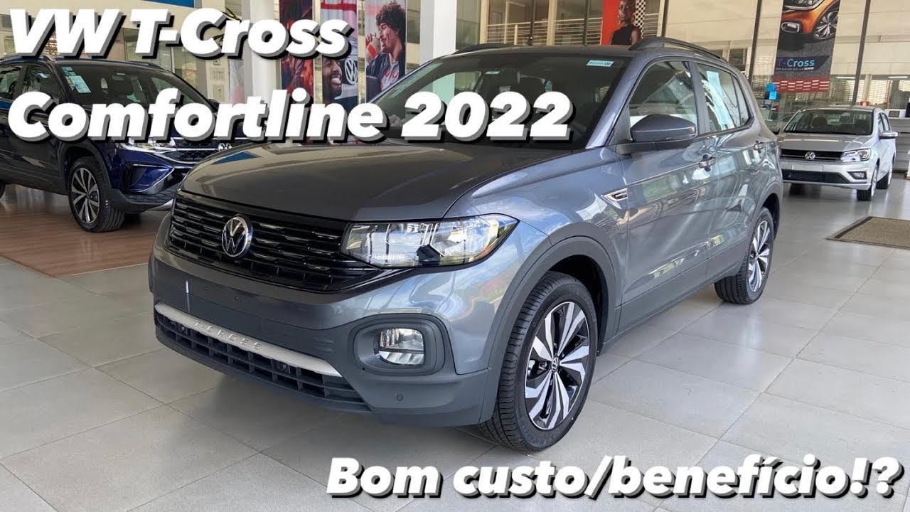 VW T-Cross Comfortline 200 TSI 2022 - É um bom custo/benefício!?