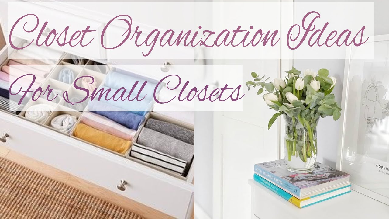 Closet Organization Ideas For Small Closets (Home Organizing Ideas) Closet Tour 2021