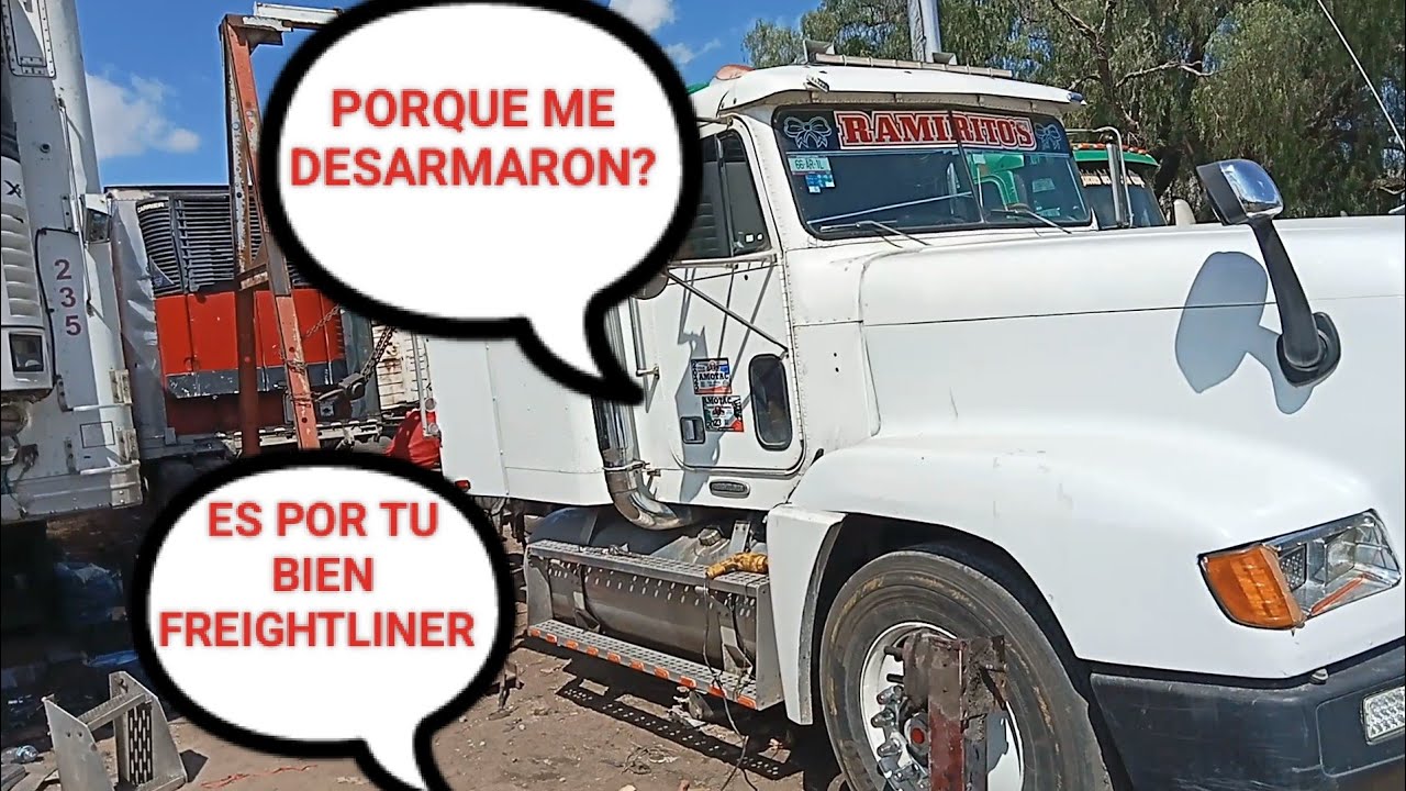 DESARME MI FREIGHTLINER 🚛 Y MI REMOLQ. Le hice sus arreglitos!i!!