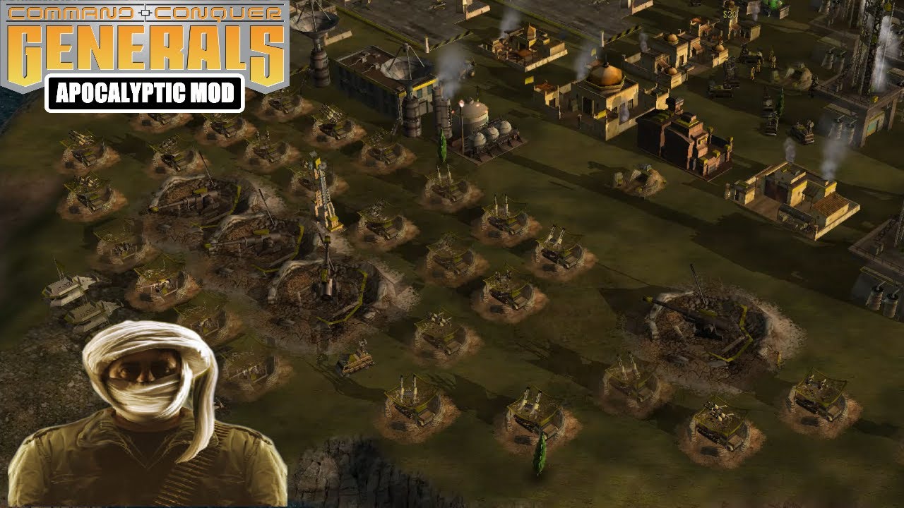 GLA GREAT LEADER VS CHINA BOSS! C&C Generals Zero Hour Apocalyptic 2.2