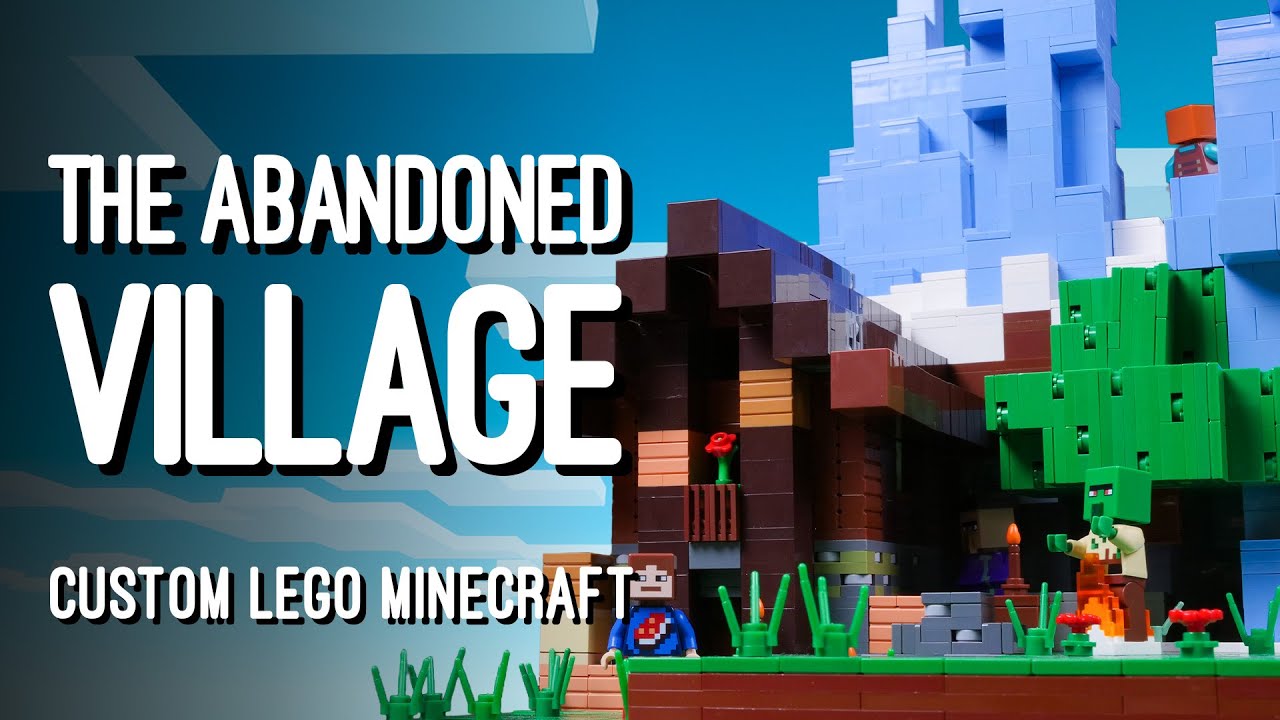 The Abandoned Village | Custom LEGO Minecraft World