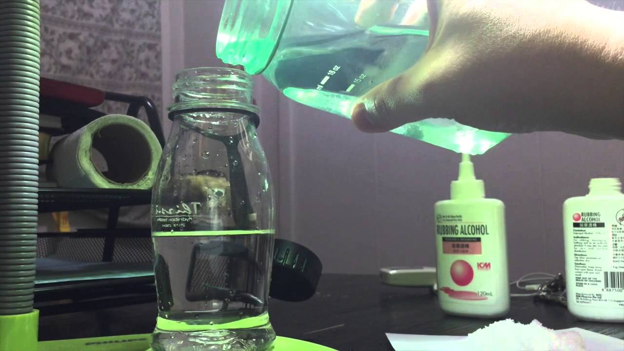 Drying Isopropyl Alcohol with Salt - Salting Out