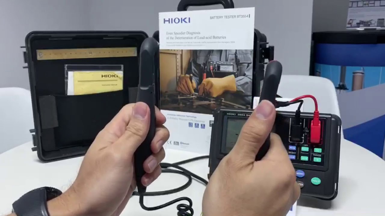 HIOKI 3554 Battery tester   การใช้งานเครื่องเบื้องต้น