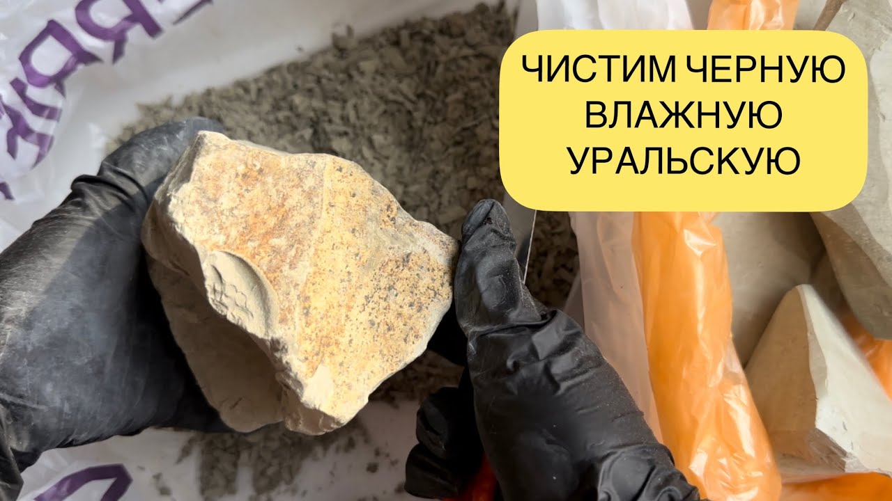 ЧИСТИМ ЧЕРНУЮ ВЛАЖНУЮ УРАЛЬСКУЮ 🫡