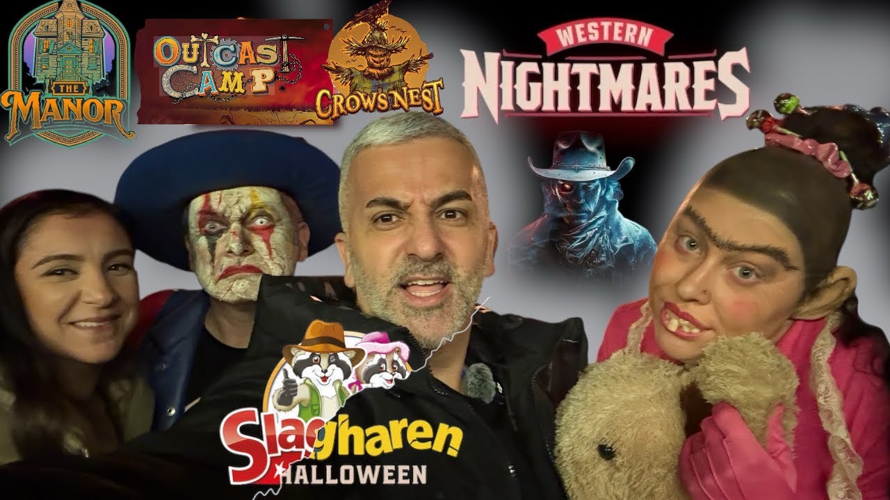 Slagharen Western Nightmares 2025 | Slagharen’s engste event! (The Manor, Freaks Carnival & meer)