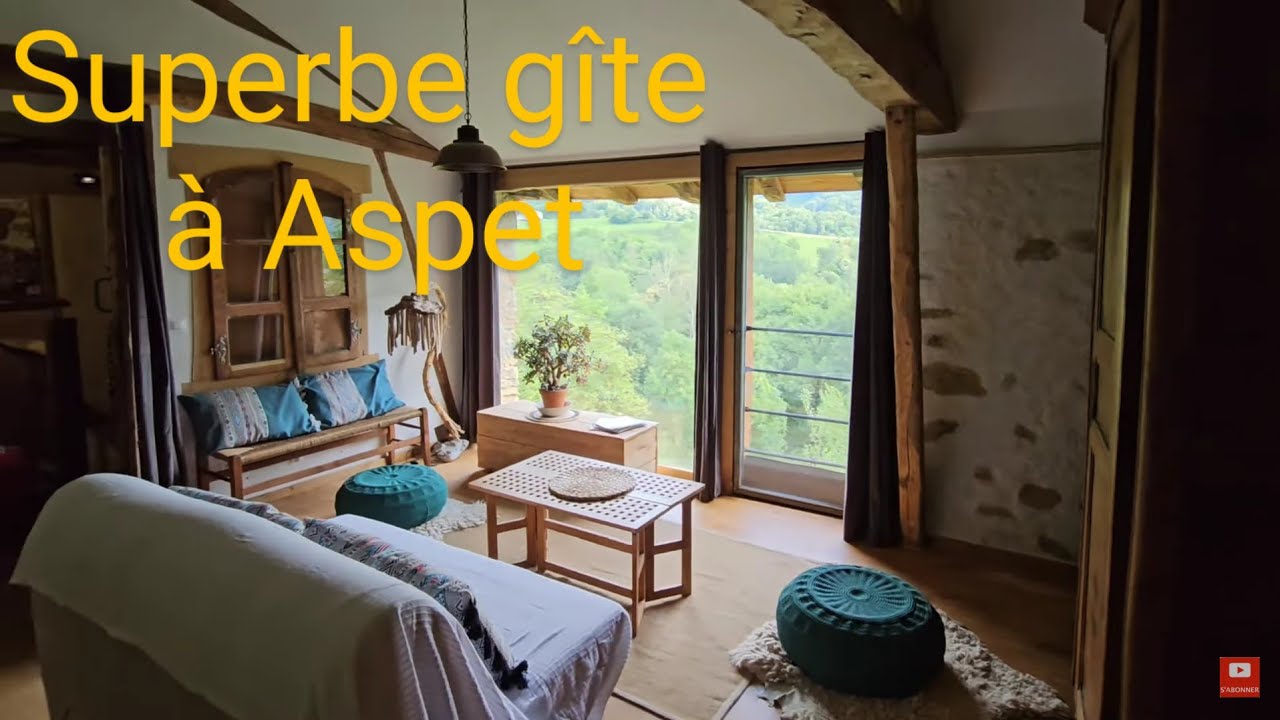Magnifique gîte à Aspet