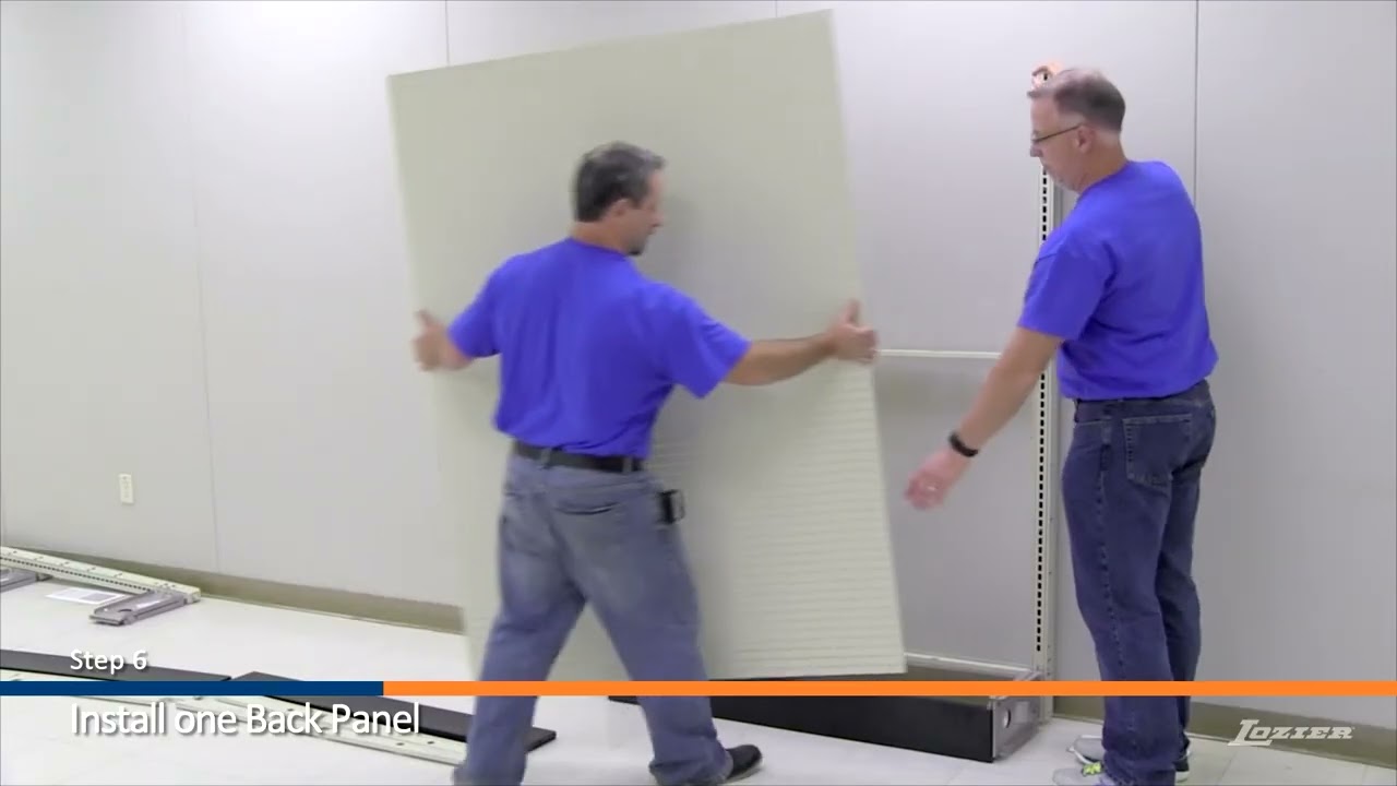 Lozier Gondola Wall Unit Installation Video (Updated) | Midwest Retail Services