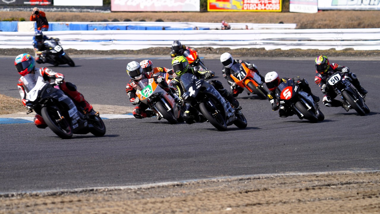 ミニバイククラス 決勝レース PIT WALK FES 2026 ピットウォークフェス 千葉県 茂原ツインサーキット 激感エリア