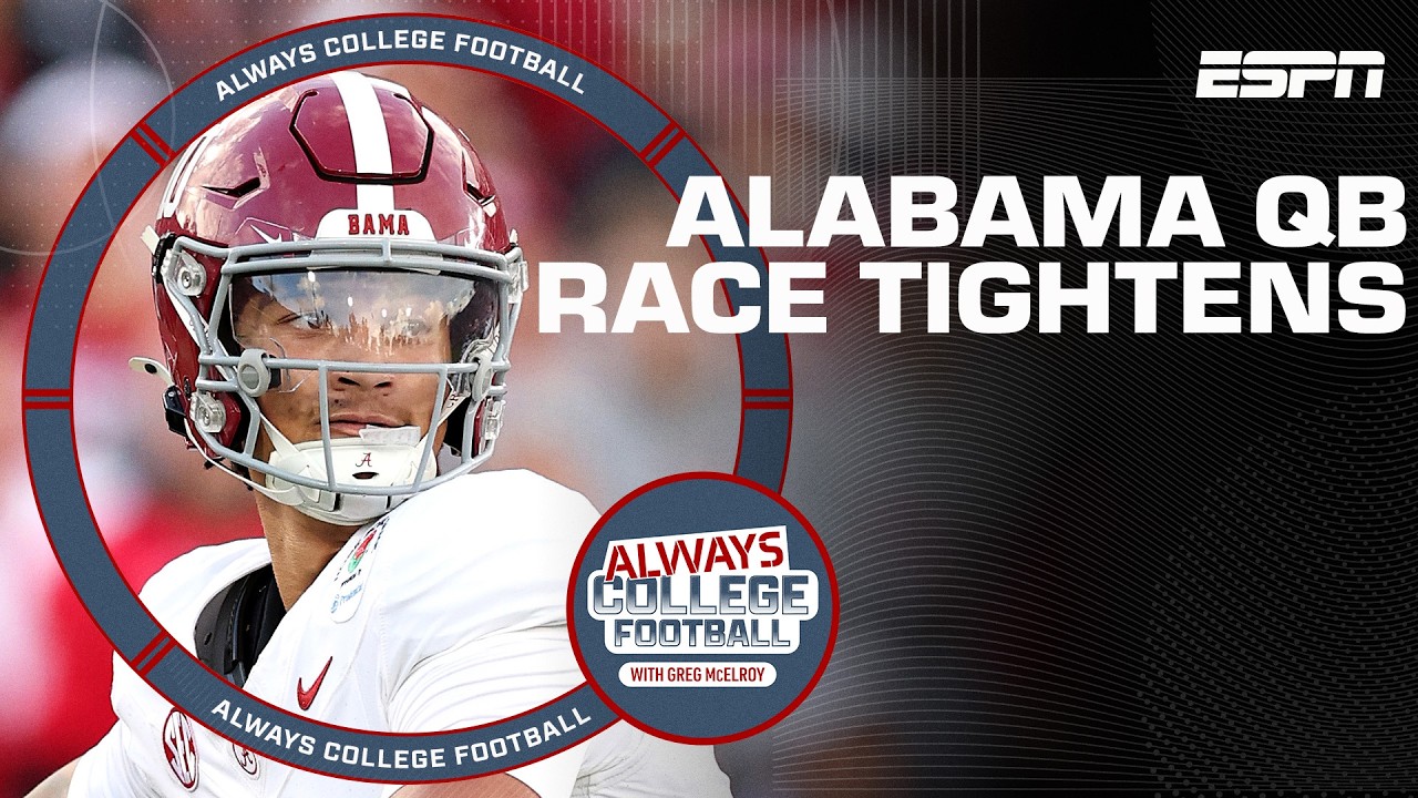 The Alabama quarterback race is a LOT closer than anticipated