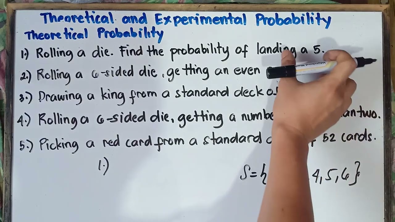 Theoretical and Experimental Probability | With Plenty Examples |  Explain in Detailed | G8 | Q4 |
