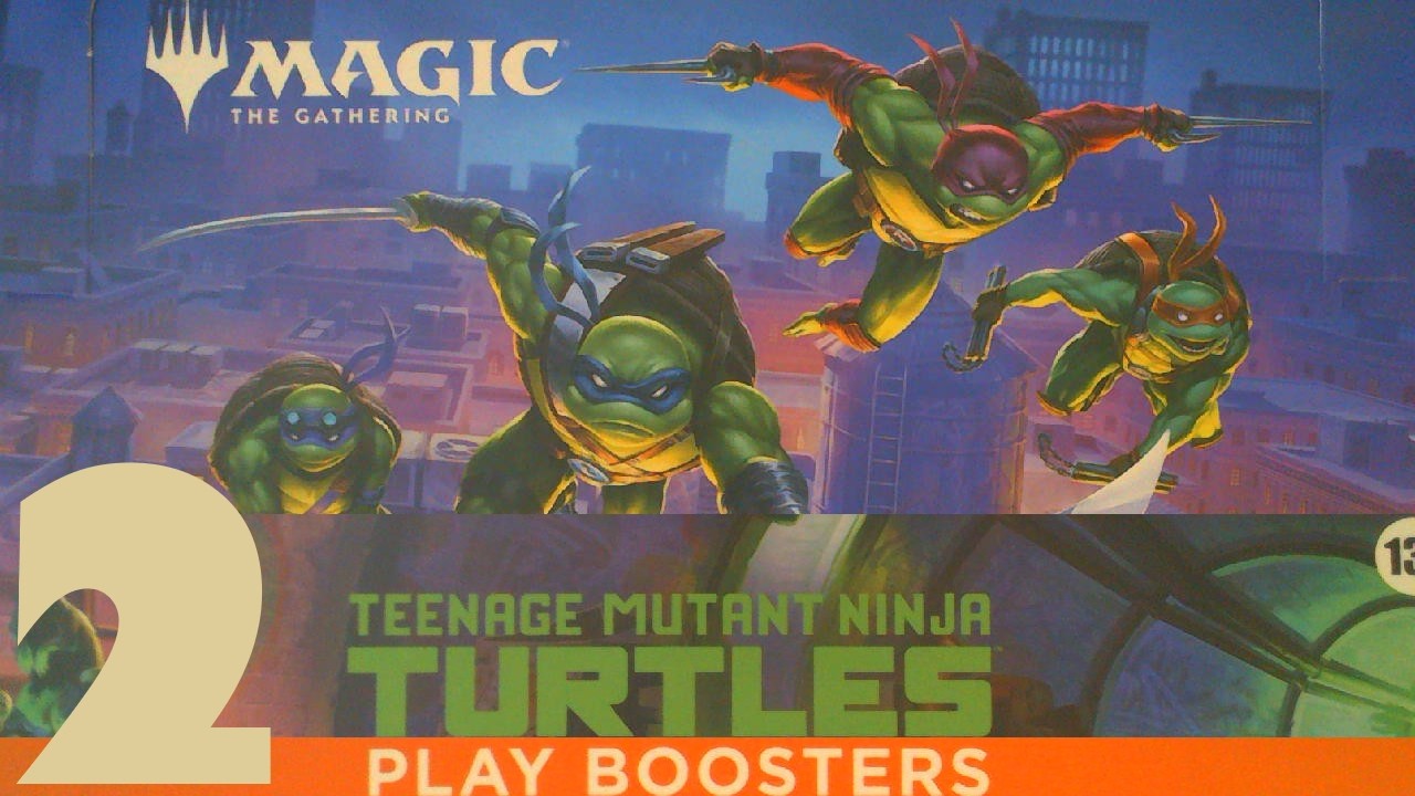 Играйте в бустер №2 - Черепашки-ниндзя [TMT] Magic the Gathering #mtgtmt