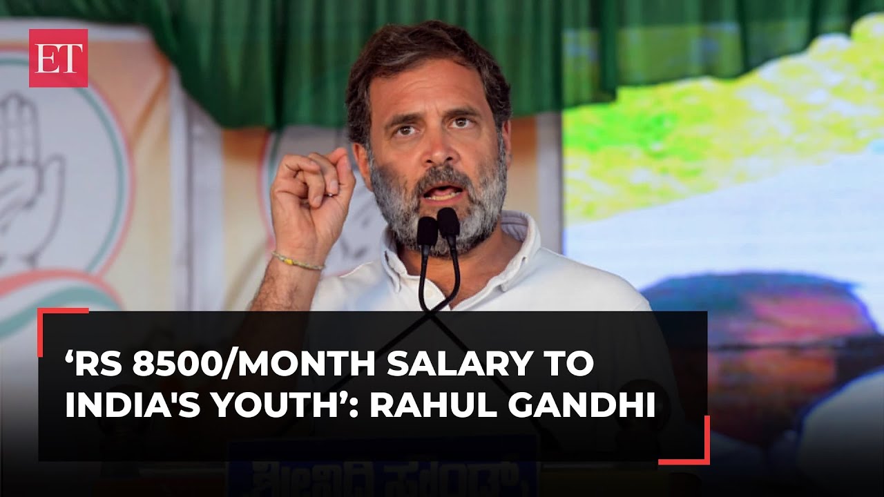 'Takatak, takatak': Rahul Gandhi promises apprenticeship with Rs 8500/month salary to India's youth