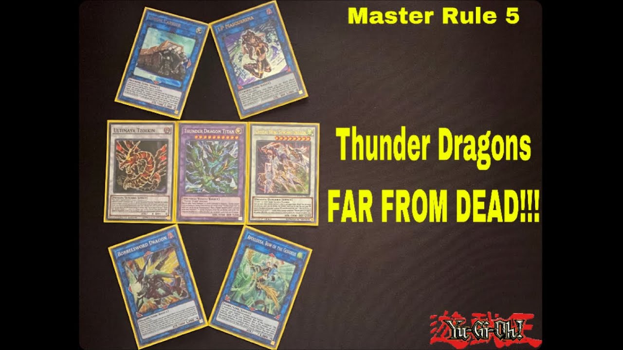 Thunder Dragon Deck Profile (May 2020) Yu-Gi-Oh!