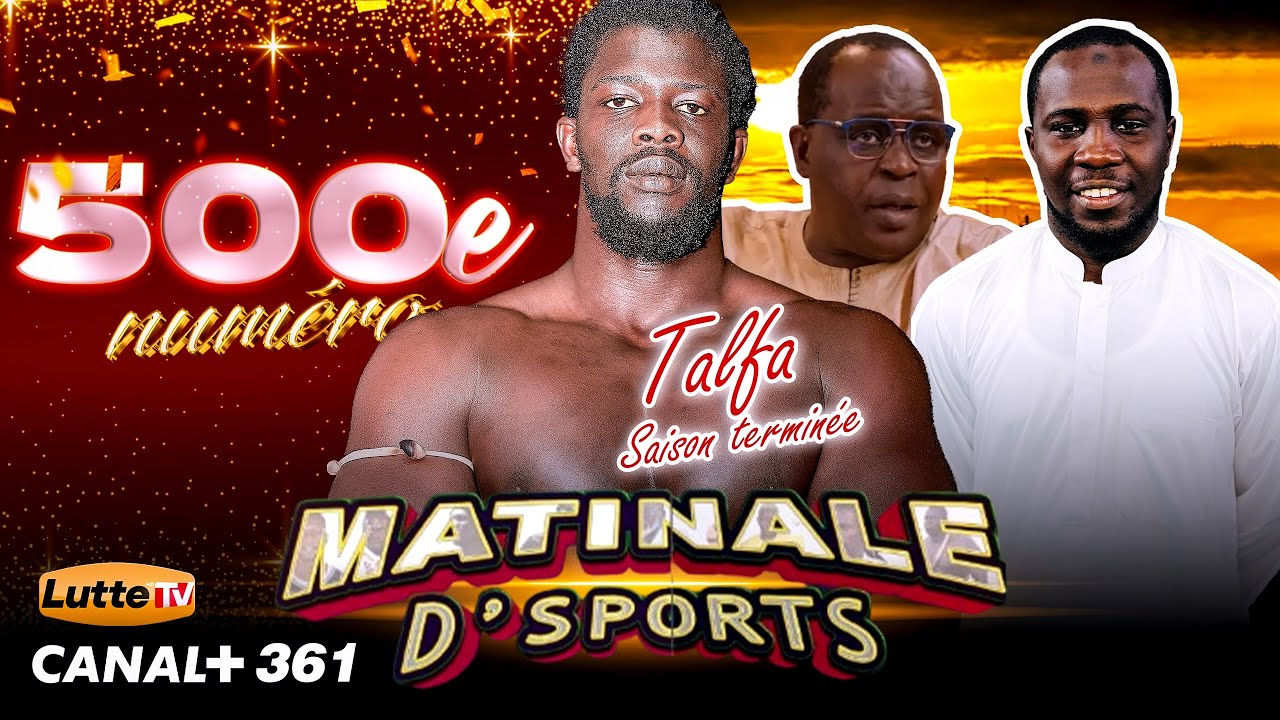 🛑 DIRECT : 500e numéro de Matinale D'SPORTS.  Saison terminée pour Talfa. Invité: Beuz et Doudou...