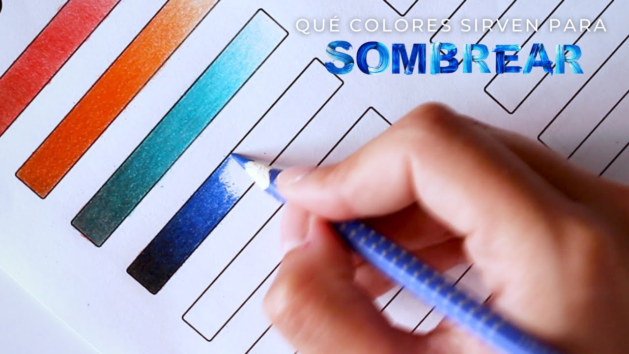 SOMBREAR CON LÁPICES | ¿Se puede conseguir con pocos colores?