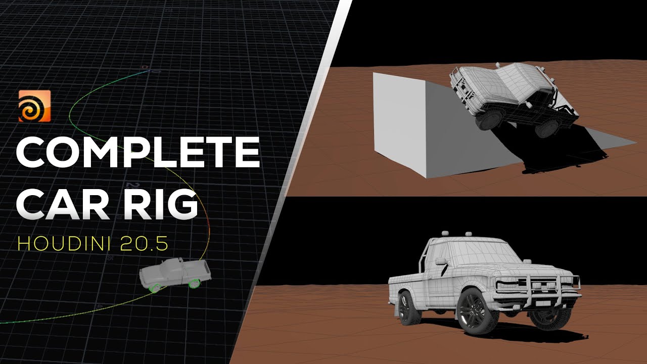 Houdini Tutorial | Complete Car Rig Tutorial | 20.5