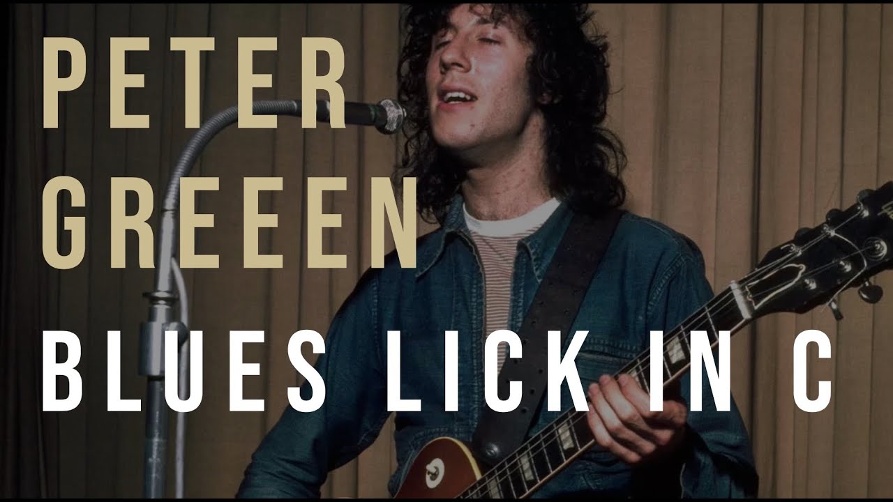 Peter Green Blues Lick in C