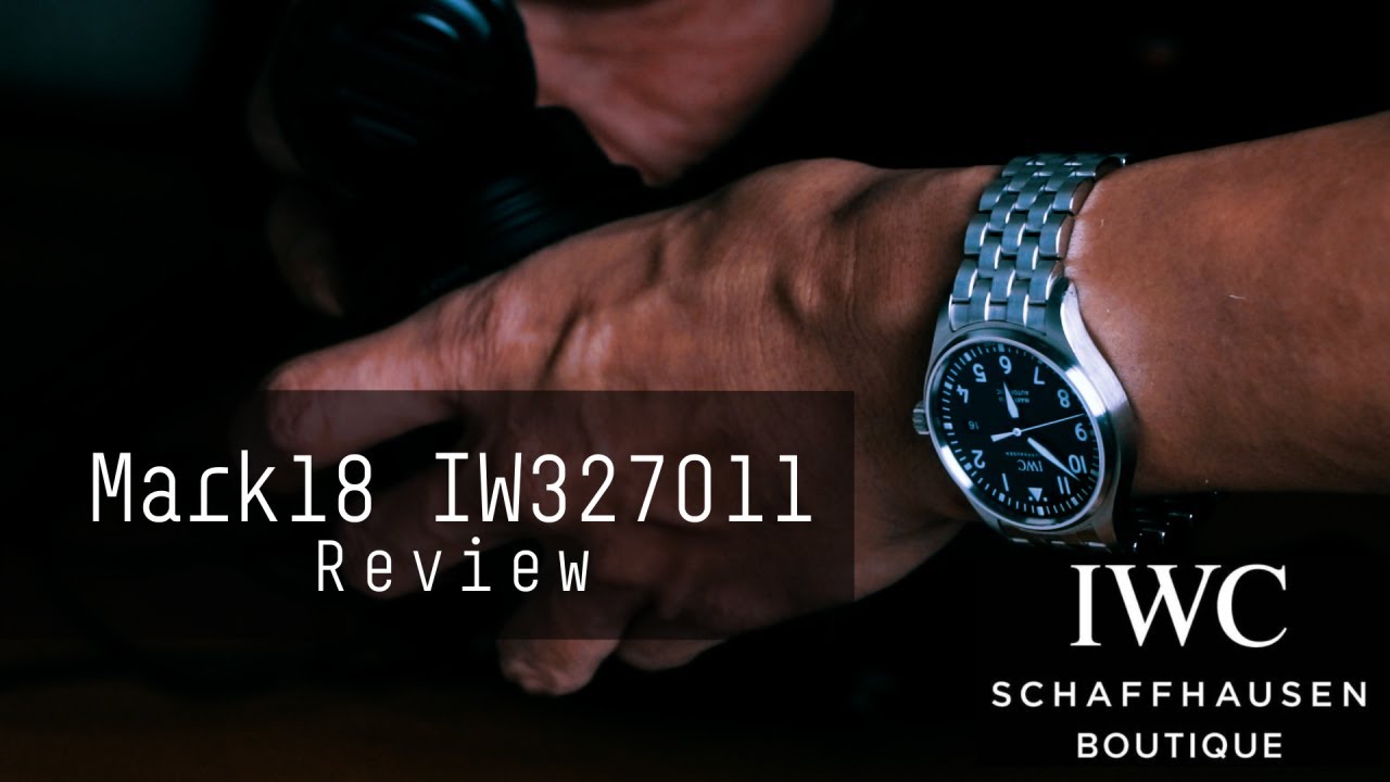 Пилотные часы IWC Mark 18 IW327011 обзор.