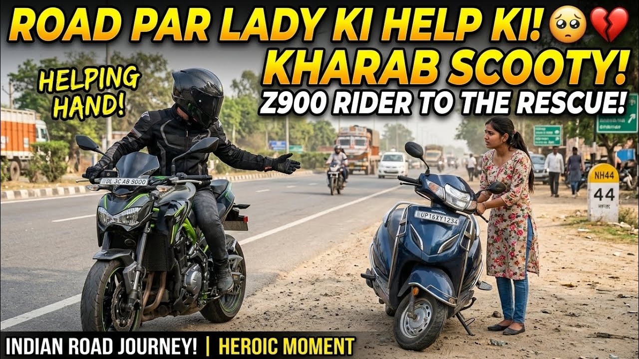 Super Bike se Dar Gayi | Ladki ne Sandal se Maara😲
