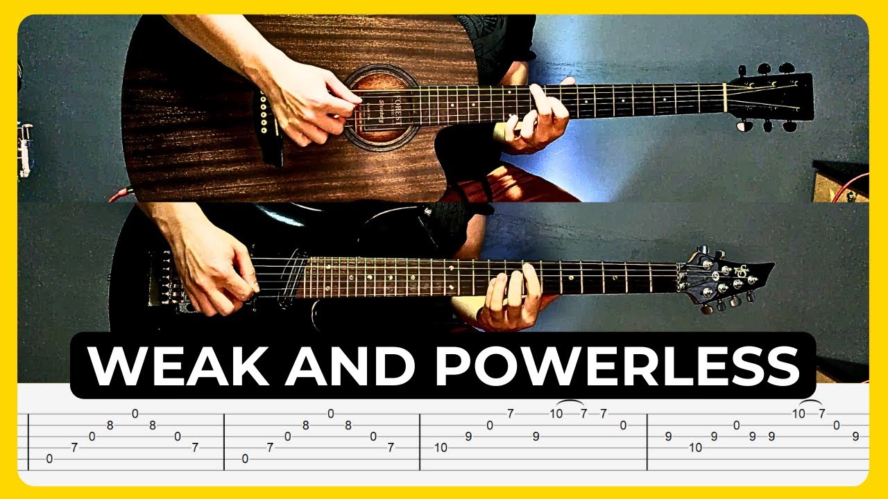 Weak and Powerless - A Perfect Circle | Tabs | Guitar Lesson | Cover | Tutorial | All Guitar Parts