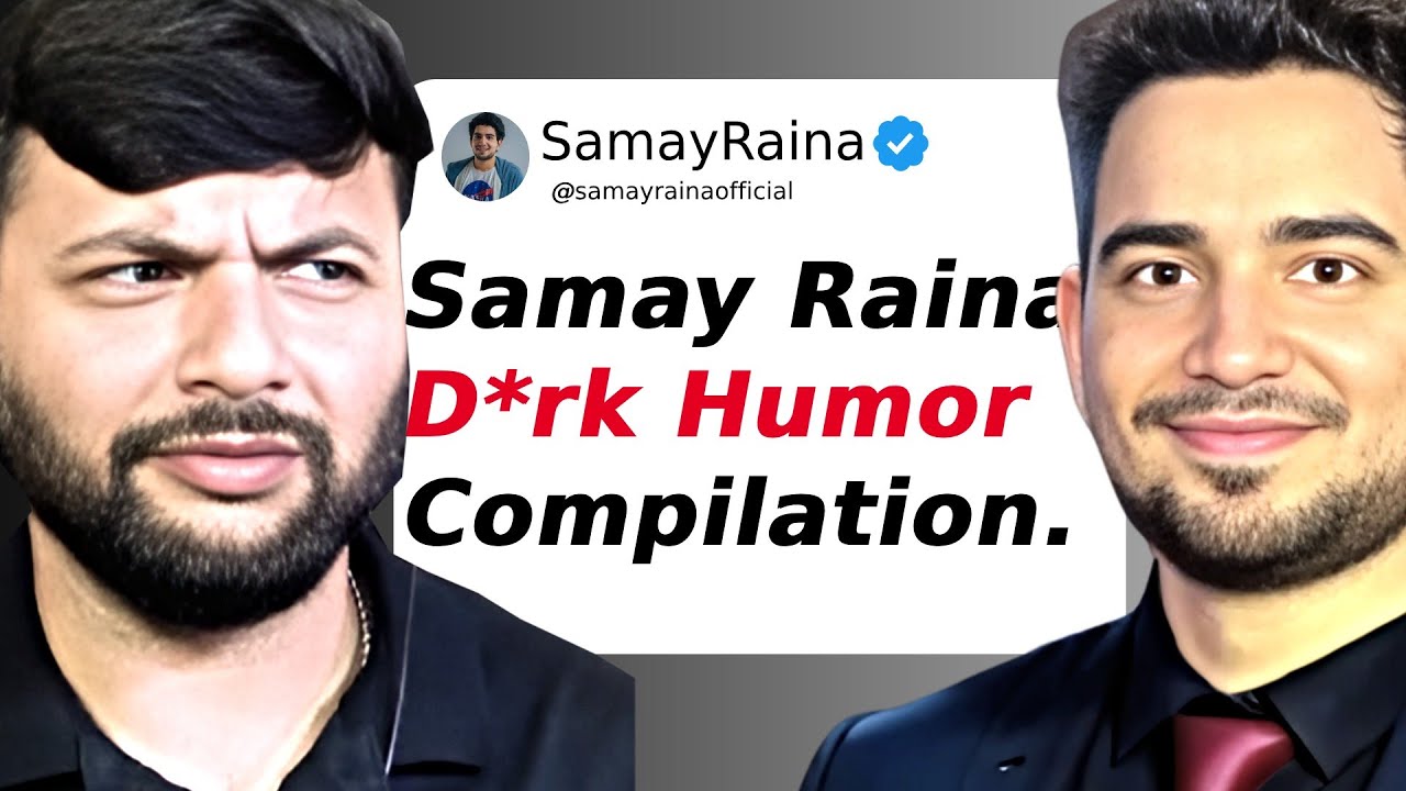I REACTED TO SAMAY RAINA'S DARKEST JOKES