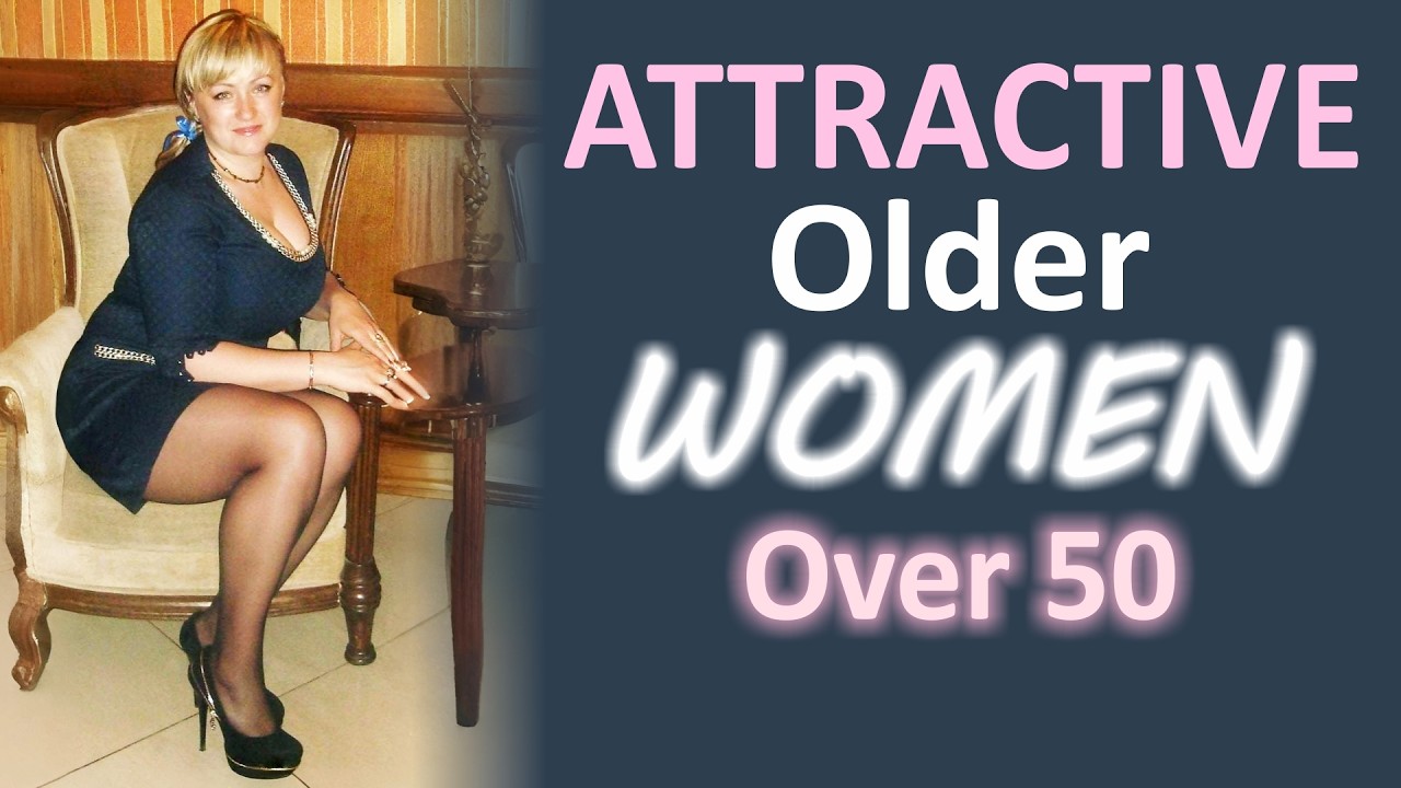 Classy Women Over 50: Elegant Outfit & Pantyhose Style That Turns Heads (Natural Mature Beauty)