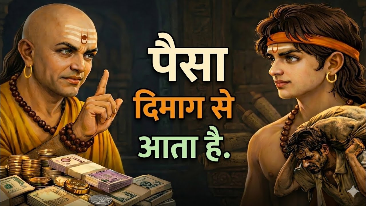 पैसा मेहनत से नहीं दिमाग से आता है | चाणक्य और चंद्रगुप्त की प्रेरणादायक कहानी | Chanakya Niti