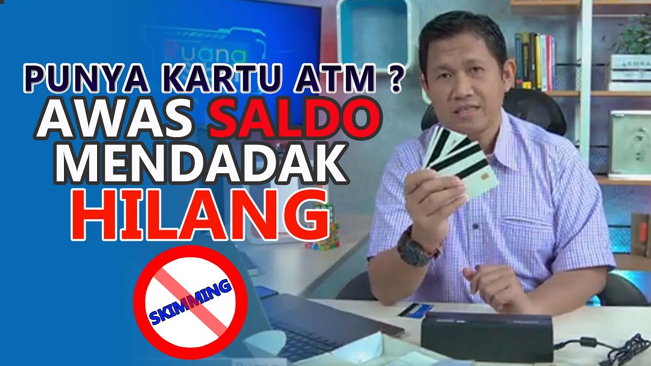 BONGKAR KEJAHATAN SKIMMING & CARA AMAN TRANSAKSI DI ATM SERTA MESIN EDC