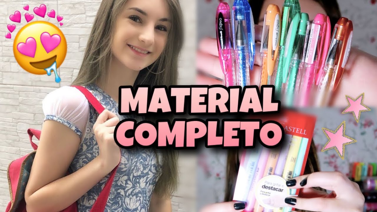 MEU MATERIAL ESCOLAR 2020