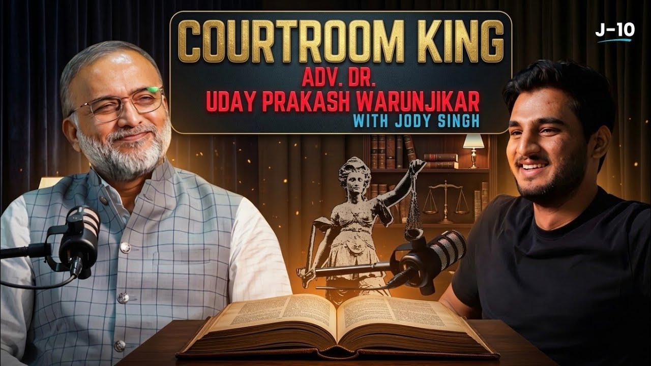 A Conversation with Adv. Dr. Uday Prakash Warunjikar | JDDY SINGH | 32 years of experience |