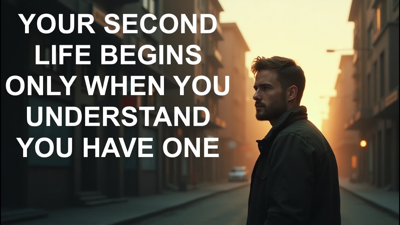 Your Second Life Begins When You Realize You Only Have one