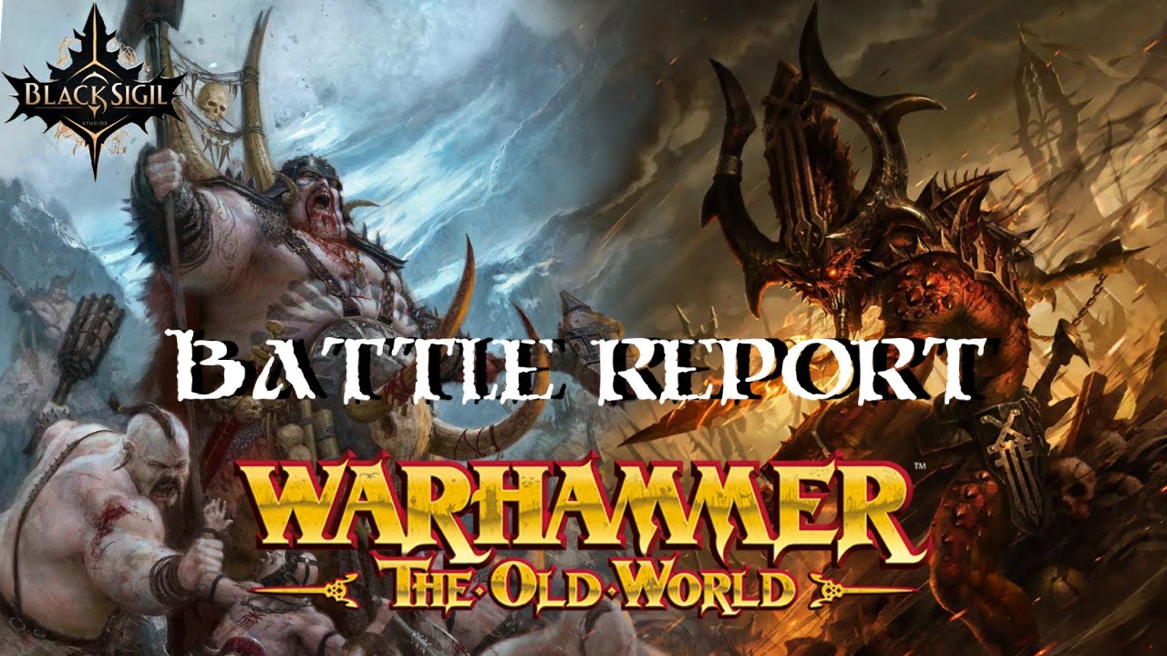 Ogre Kingdoms vs Daemons of Chaos | 2000pts Battle Report [Renegade] | Warhammer: The Old World