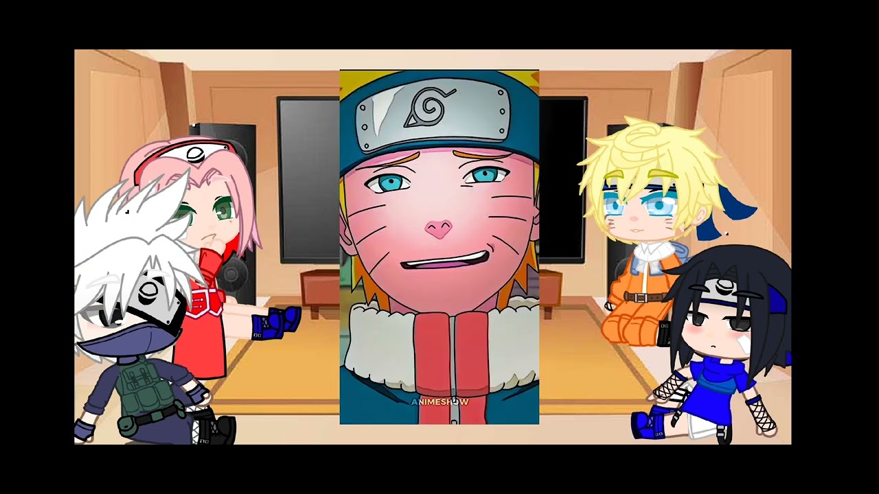 ✨el equipo 7 reacciona a sus chips✨(no hay parte 2 creo? 🤔) #sasunaru #sakuhina #kakairu