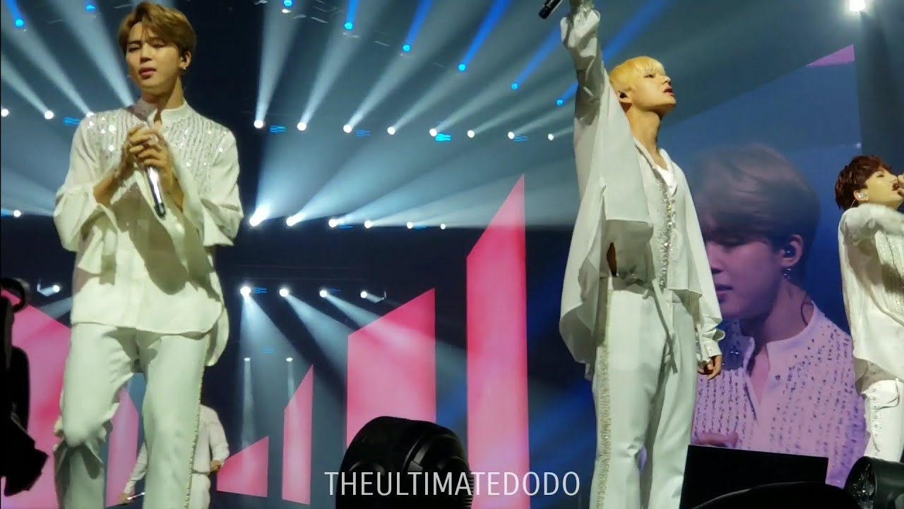 180916 I Need U @ BTS 방탄소년단 Love Yourself Tour in Fort Worth Fancam 직캠