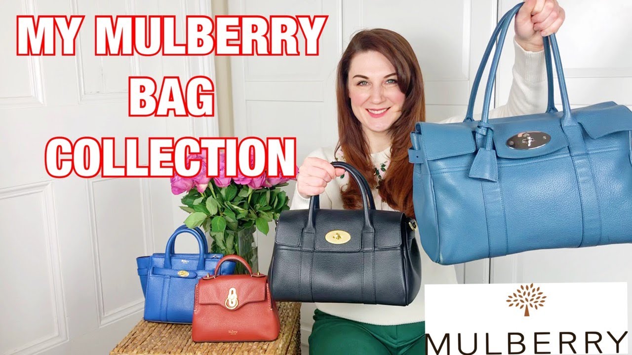 MY MULBERRY BAG COLLECTION ft Lily, Bayswater, Seaton, Zipped Bayswater Bags