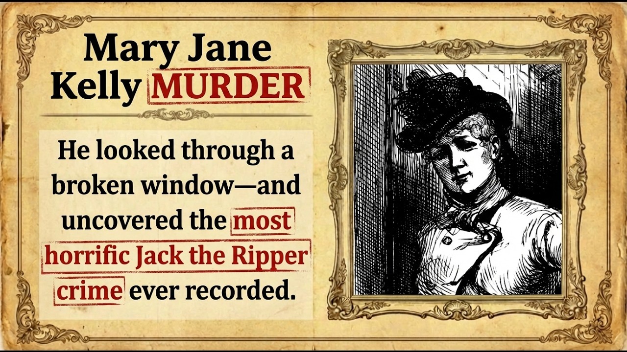 The Horrifying Murder of Mary Jane Kelly in 1888 Whitechapel London